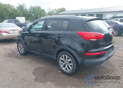 2016 Kia Sportage Lx из США, поврежденный, VIN KNDPBCAC8G7869272